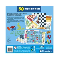 CLEMENTONI – 12941 – 50 giochi riuniti per famiglia><noscript><img width=