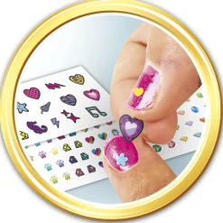 CRAZY CHIC Clementoni – 18730 – – nail art studio, set unghie per bambine><noscript><img width=