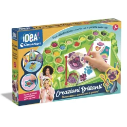 CLEMENTONI – 18678 – idea – creazioni brillanti, gioco creativo> Moda, Gioielli, Decorazioni, Cosmetici
