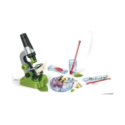CLEMENTONI – 19347 – il mio primo microscopio – vero microscopio portatile> Giochi Scientifici