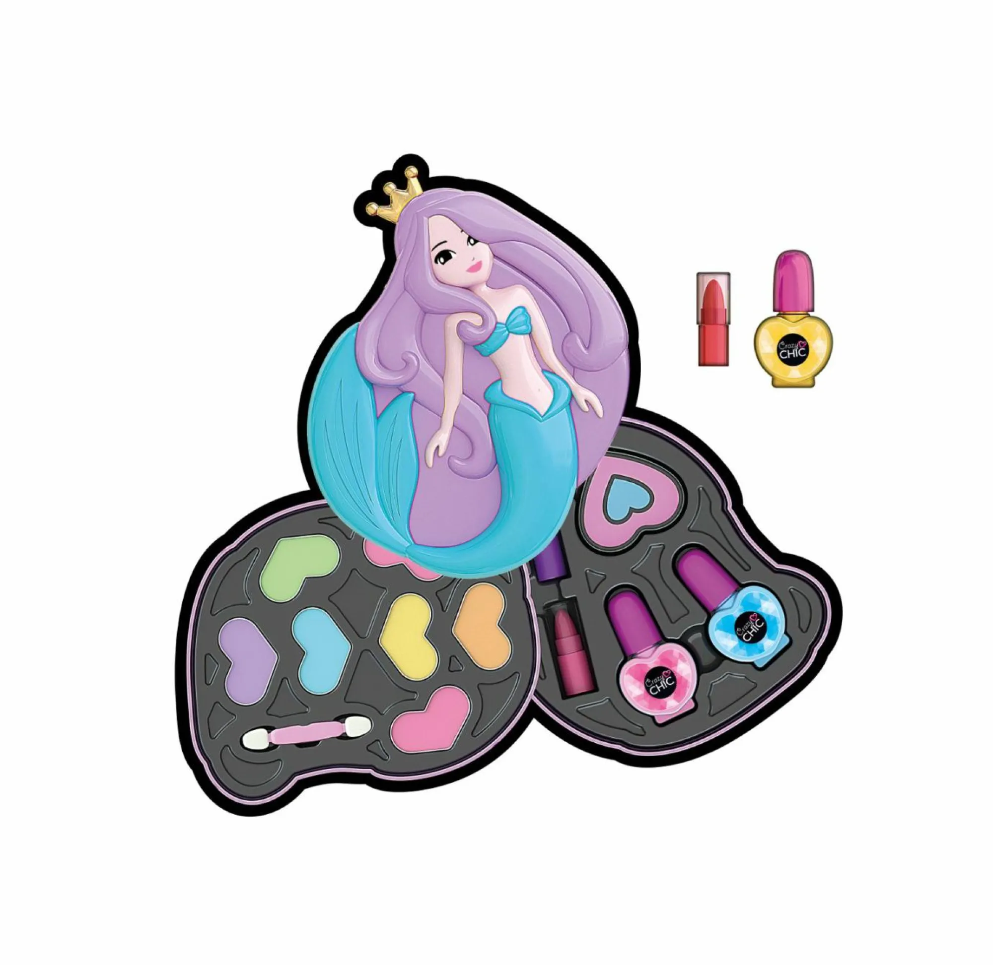 CRAZY CHIC Clementoni – 18642 – lovely make up – sirena> Moda, Gioielli, Decorazioni, Cosmetici