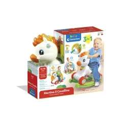 BABY CLEMENTONI Clementoni – 17854 – martino il cavallino> Cavalcabili E Primi Passi