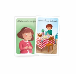 CLEMENTONI – 16318 – montessori – carte aiutami a fare da solo> Primi Apprendimenti