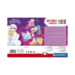 DISNEY PRINCESS Clementoni – 20813 – my first puzzle princess 3, 6, 9, 12 pezzi> Puzzle Per Bambini