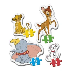 CLEMENTONI – 20806 – my first puzzle disney 3 6 9 12 pezzi><noscript><img width=
