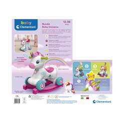 BABY CLEMENTONI Clementoni – 17855 – nuvola dolce unicorno> Cavalcabili E Primi Passi