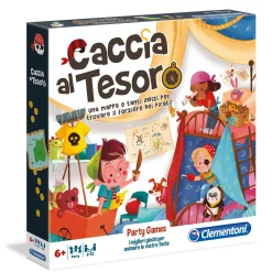CLEMENTONI – 16153 – party games – caccia al tesoro> Giochi Di Società Per Bambini