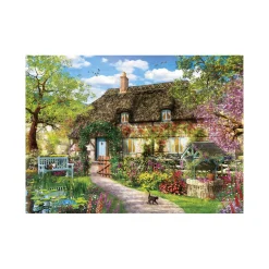 CLEMENTONI – 39520 – puzzle 1000 hqc the old cottage 70 x 50 cm> Puzzle Per Adulti|Puzzle 1000 Pezzi
