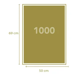 CLEMENTONI – 39514 – puzzle 1000 hqc tour eiffel 70 x 50 cm><noscript><img width=