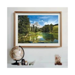 CLEMENTONI – 31680 – puzzle 1500 hqc blue lake 59 x 84 cm> Puzzle Per Adulti|Puzzle 1000 Pezzi