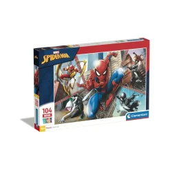 Clementoni – 23734 – puzzle 104 maxi spiderman 62x42 cm> Puzzle Per Bambini