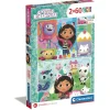 CLEMENTONI – 24804 – puzzle gabby 2x60 pezzi 27 x 19 cm> Puzzle Per Bambini