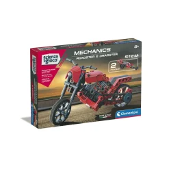 CLEMENTONI – 19333 – roadster e dragster – kit scientifico> Giochi Scientifici