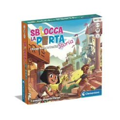 CLEMENTONI – 16775 – sblocca la porta storia – escape room> Giochi Di Società Per Bambini