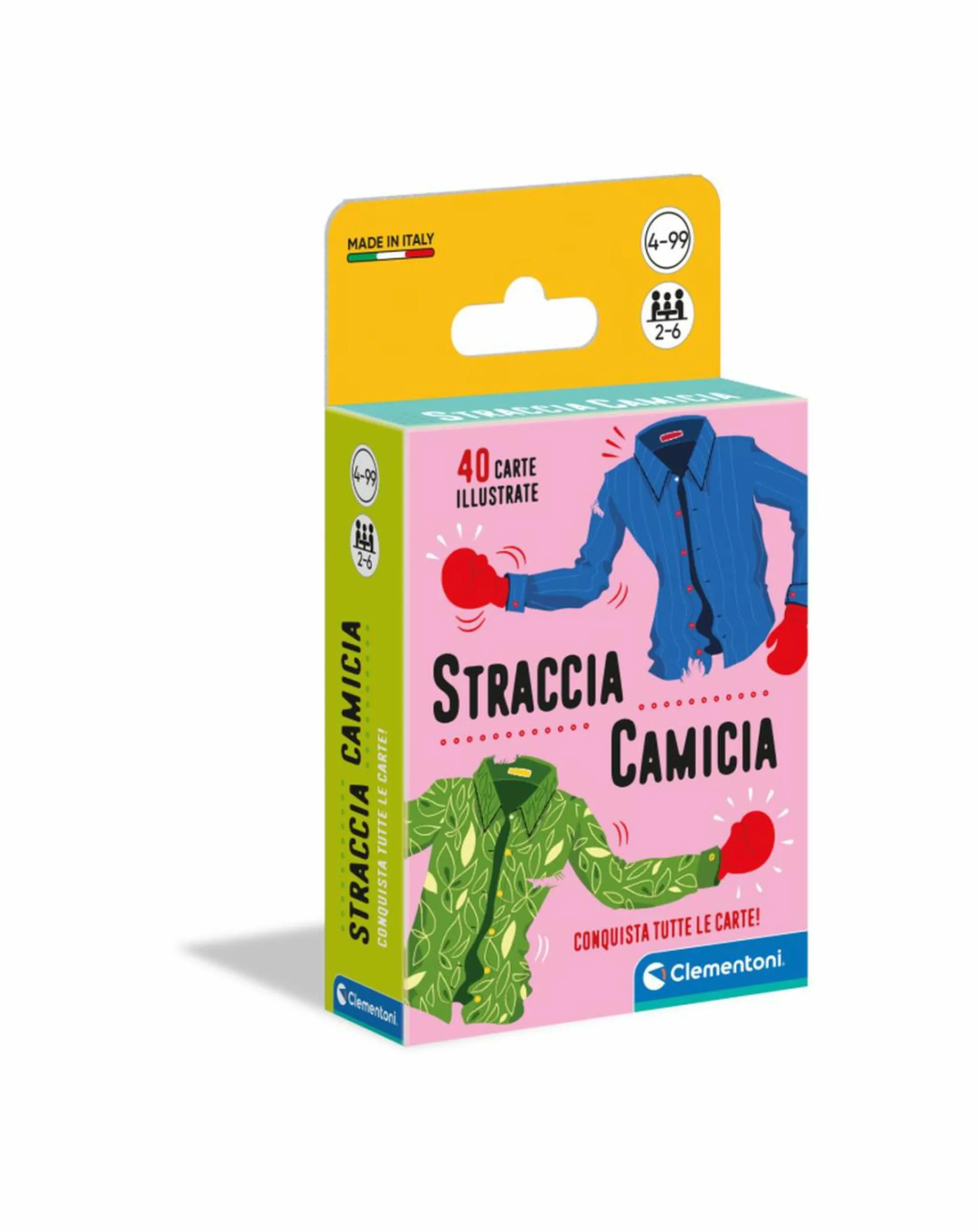 CLEMENTONI – 16298 – straccia camicia> Giochi Di Carte
