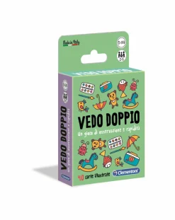 CLEMENTONI – 16177 – vedo doppio> Giochi Di Carte