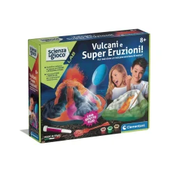 CLEMENTONI – 19354 – vulcani e super eruzioni – eruzioni fluorescenti> Giochi Scientifici