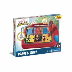 SAPIENTINO Clementoni – marvel spidey – travel quiz – gioco educativo, 16806> Primi Apprendimenti