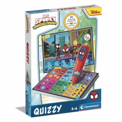 SAPIENTINO Clementoni – marvel spidey – quizzy – gioco educativo, 16805> Primi Apprendimenti