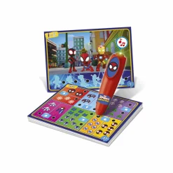 SAPIENTINO Clementoni – marvel spidey – quizzy – gioco educativo, 16805> Primi Apprendimenti