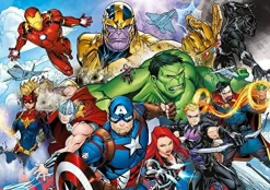 CLEMENTONI – puzzle marvel the avengers – 104 pezzi> Puzzle Per Bambini