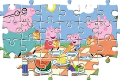 PEPPA PIG Clementoni – puzzle 104 maxi pezzi><noscript><img width=