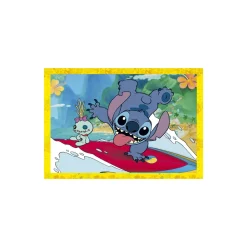 CLEMENTONI – puzzle supercolor 4in1 disney stitch> Puzzle Per Bambini