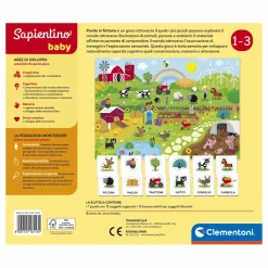 SAPIENTINO Clementoni – baby montessori – parole in fattoria><noscript><img width=