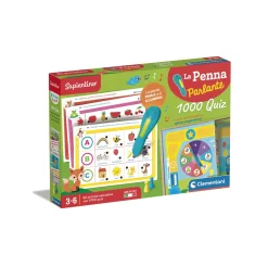 SAPIENTINO Clementoni – la penna parlante 1000 quiz> Primi Apprendimenti