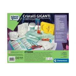 CLEMENTONI – science & play lab – cristalli giganti, 19232> Giochi Natura