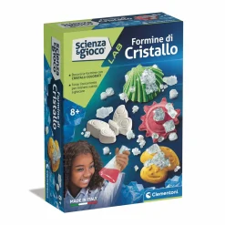 CLEMENTONI – science & play lab – formine di cristallo, 19231> Giochi Natura