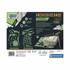 CLEMENTONI – science & play lab – archeogiocando: pteranodonte e velociraptor, 19375><noscript><img width=