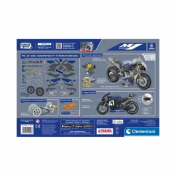 CLEMENTONI – scienza e gioco build – moto yamaha m1, set costruzioni><noscript><img width=