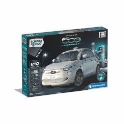 CLEMENTONI – scienza e gioco build – fiat 500 elettrica, 19323> Primi Apprendimenti