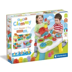 CLEMMY Clementoni – soft – touch, discover & play sensory table> Costruzioni Bambini