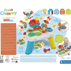 CLEMMY Clementoni – soft – touch, discover & play sensory table><noscript><img width=