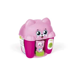 CLEMMY Clementoni – soft – cat & kitten bucket, mattoncini morbidi><noscript><img width=