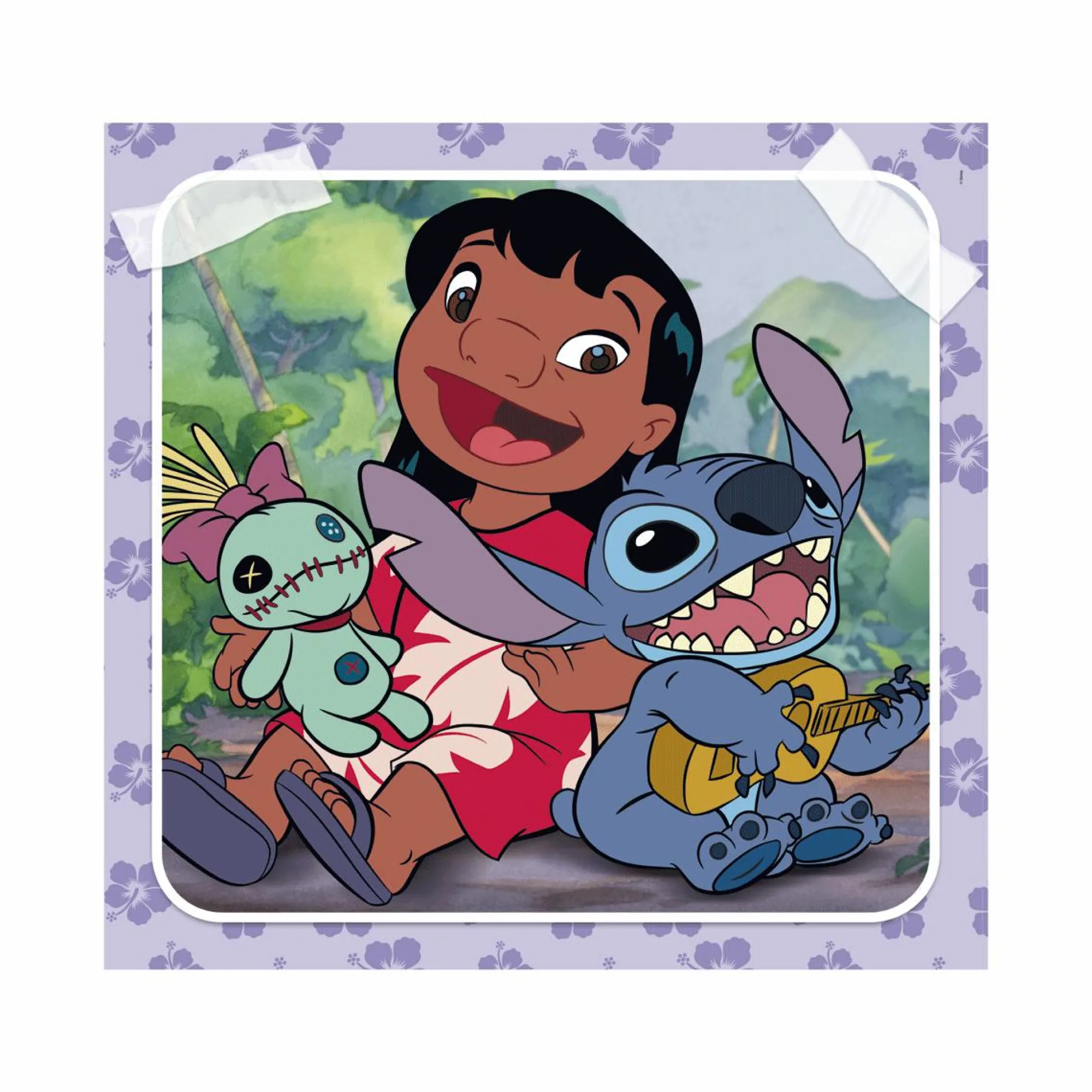 CLEMENTONI – supercolor puzzle disney stitch – 3×48 pezzi, 25321> Puzzle Per Bambini
