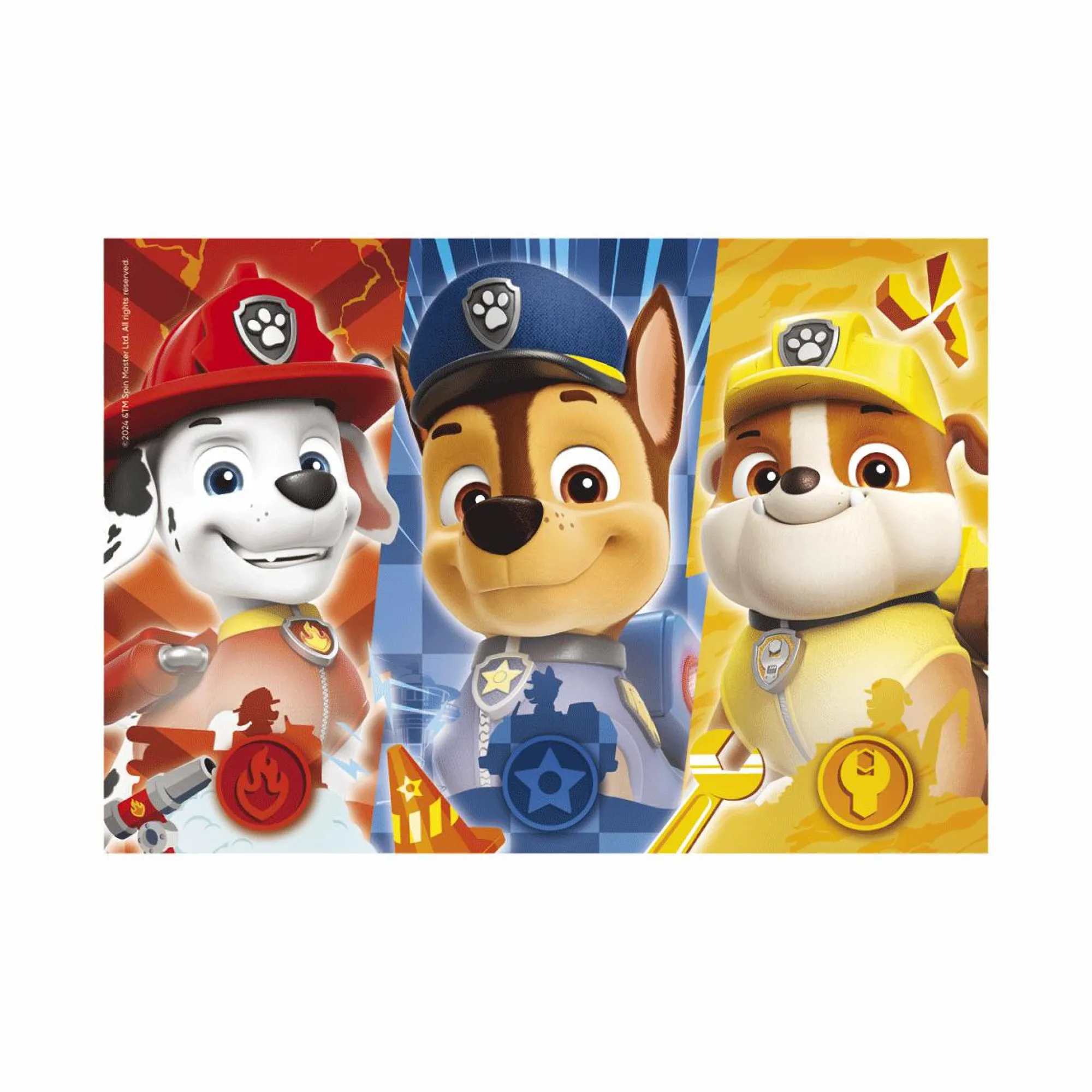 CLEMENTONI – supercolor puzzle paw patrol – 104 pezzi, 25780> Puzzle Per Bambini