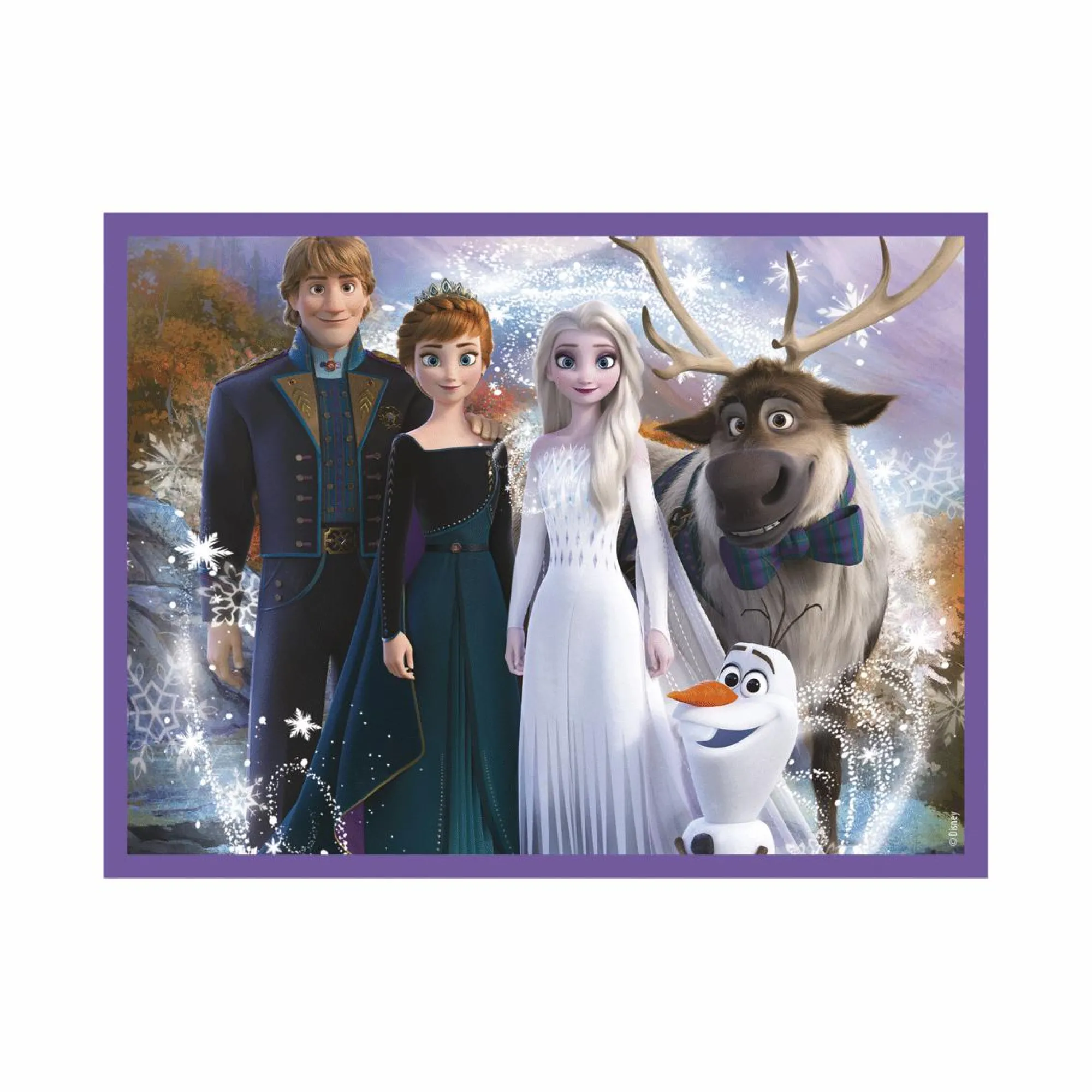 CLEMENTONI – supercolor puzzle disney frozen – 12 pezzi, 41192> Puzzle Per Bambini