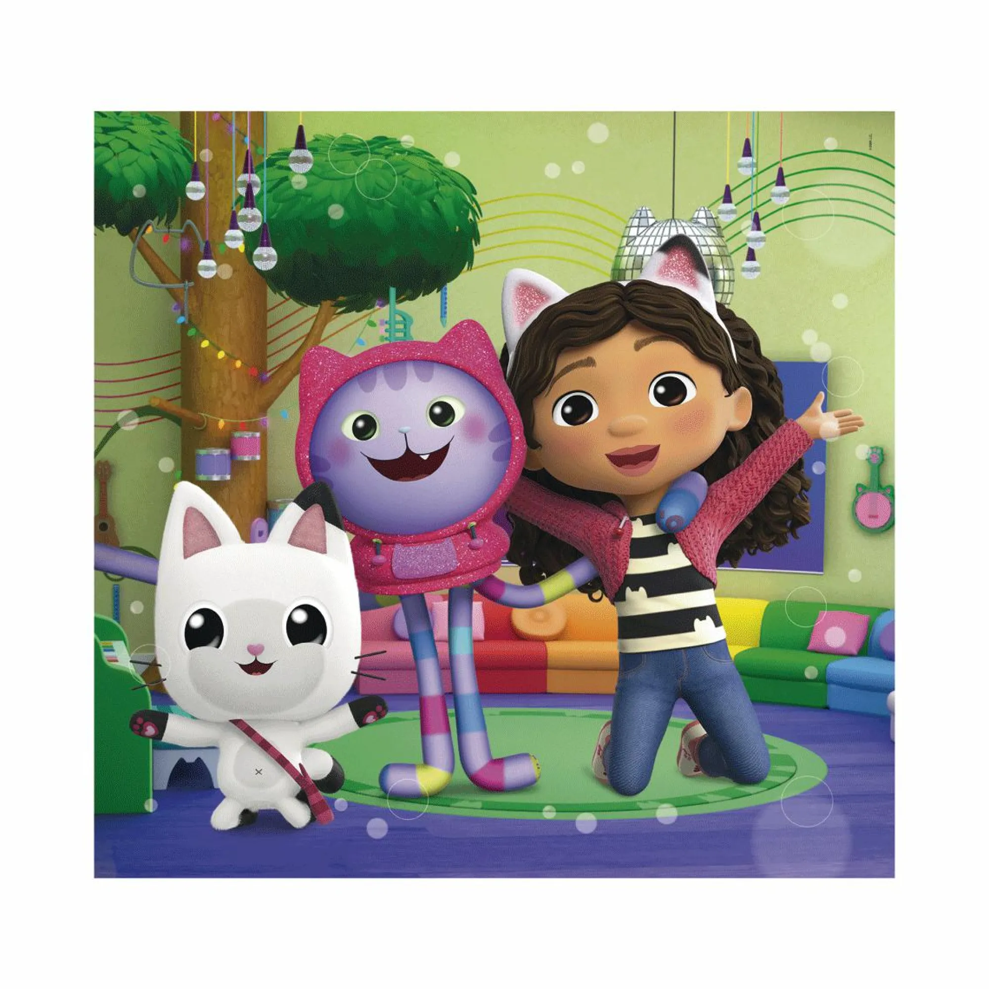 CLEMENTONI – supercolor puzzle gabby’s dollhouse – 3×48 pezzi, 25295> Puzzle Per Bambini