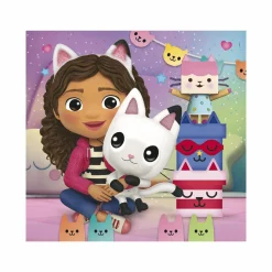 CLEMENTONI – supercolor puzzle gabby’s dollhouse – 3×48 pezzi, 25295><noscript><img width=