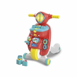 BABY CLEMENTONI Clementoni – valentino scooterino primi passi 2 in 1, 17853> Cavalcabili E Primi Passi