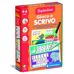 SAPIENTINO Clementoni imparo a scrivere 16844 – gioco educativo scrittura per bambini> Giochi Educativi In Legno