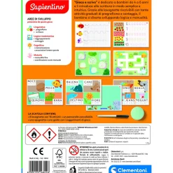 SAPIENTINO Clementoni imparo a scrivere 16844 – gioco educativo scrittura per bambini><noscript><img width=