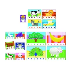 SAPIENTINO Clementoni lettere e parole 16845 – gioco educativo lettere per bambini><noscript><img width=