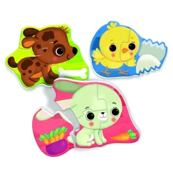 SAPIENTINO Clementoni montessori cuccioli in fattoria 16850 – gioco educativo montessori per bambini><noscript><img width=