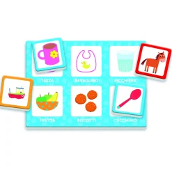 SAPIENTINO Clementoni montessori parole e immagini 16848 – gioco educativo montessori><noscript><img width=