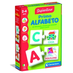 SAPIENTINO Clementoni primo alfabeto 16839 – gioco educativo per imparare l’alfabeto> Giochi Educativi In Legno