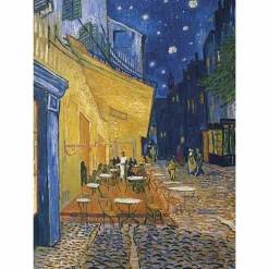 CLEMENTONI puzzle museum collection – van gogh, “café terrace at night” – 1000 pezzi, puzzle adulti> Puzzle Per Adulti|Puzzle 1000 Pezzi